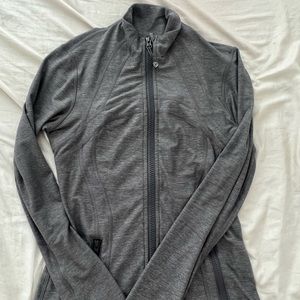 lululemon align jacket - heather grey